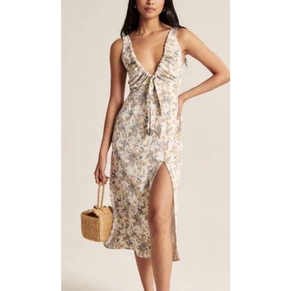 Abercrombie & Fitch Floral Midi Dress - NWT